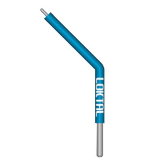 ACEL0003 - Eletrodo Micro Bola Angulada 45º - ø 2mm x 50mm - Loktal