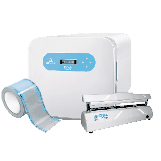Autoclave Vitale Class CD 12 Litros + Seladora + Papel Grau Cirúrgico