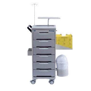 Carro de Medicamentos e Instrumentos CP-500 – Ecafix