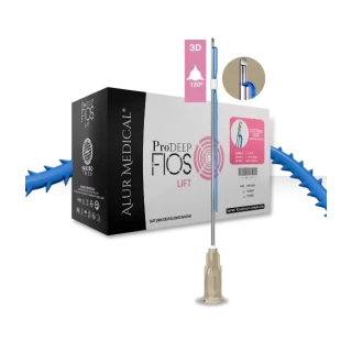 Fio de PDO Cutting Cog 3D 19G-100-150mm - Prodeep Fios Lift - 4un - Alur