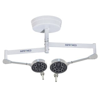 Foco Cirúrgico de Teto Duplo Multicromático SL300 Plus - Inpromed