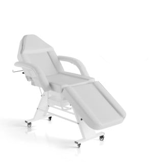 Poltrona Fixa com 2 Bandejas - Smart GR - Branca