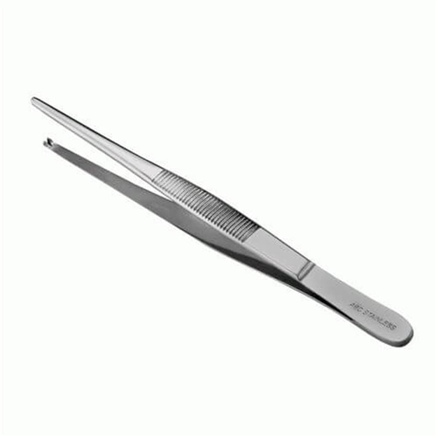 Pinça Anatômica Dente de Rato 12cm - ABC | Equipamentos Médicos Online